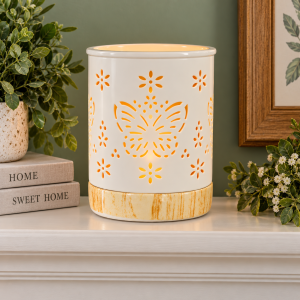Ceramic Butterfly Oil Burner
